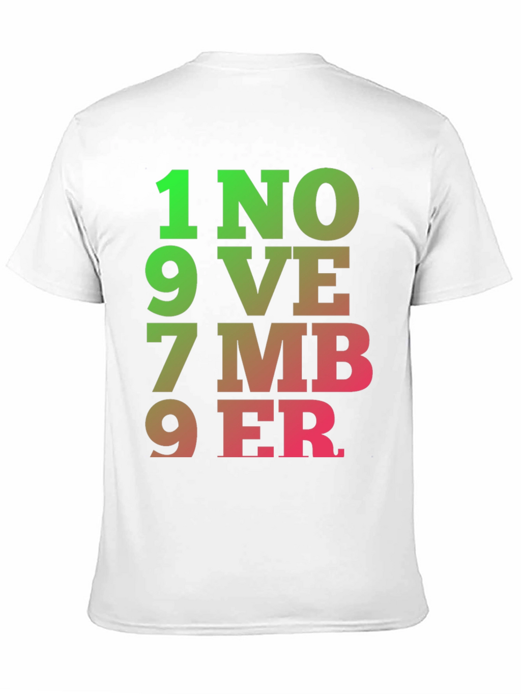 1 November 1979 T-Shirt Birthday Gift