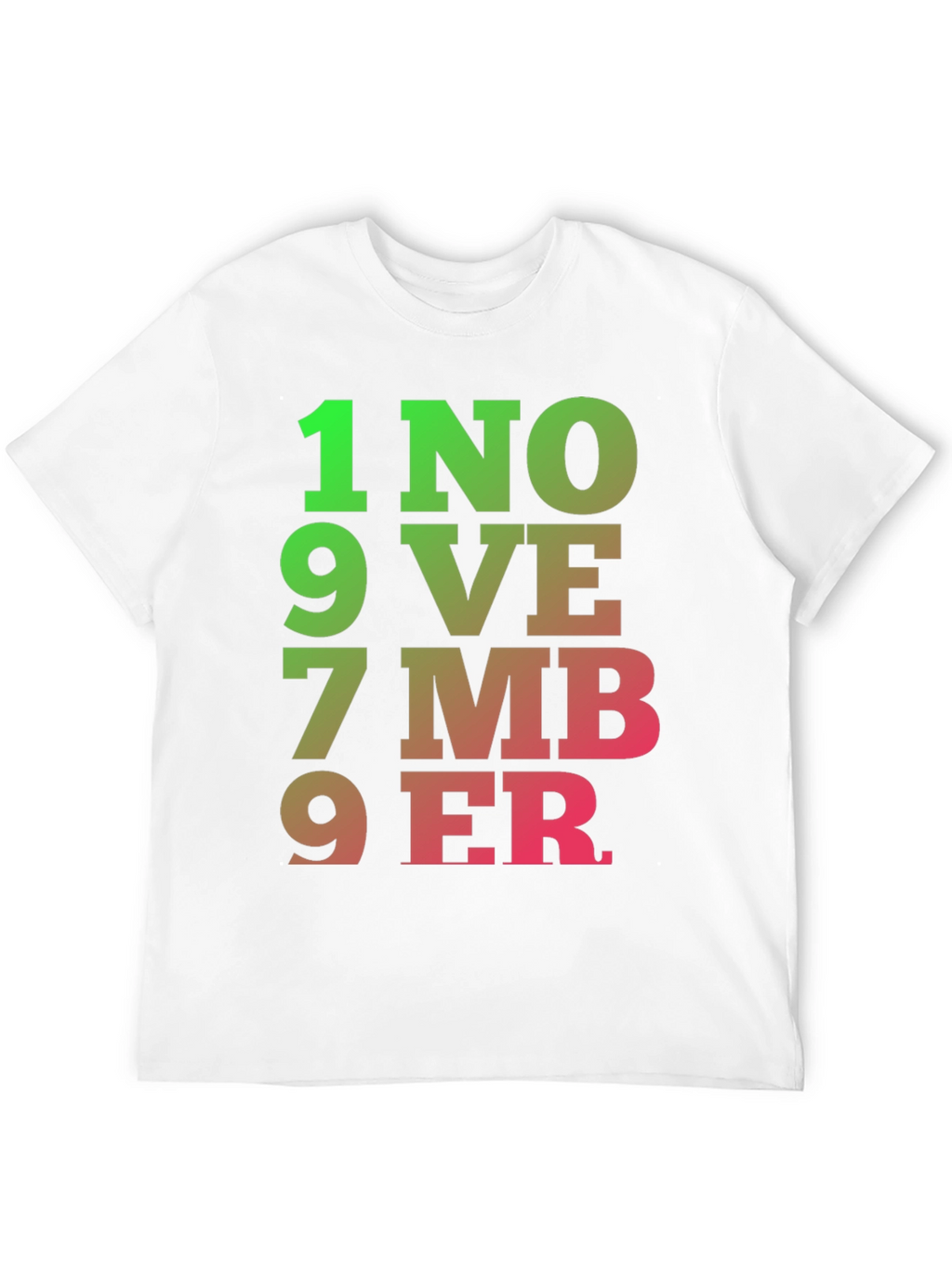 1 November 1979 T-Shirt Birthday Gift