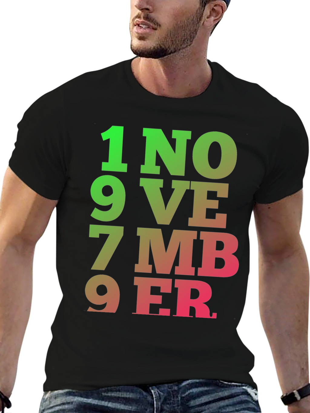 1 November 1979 T-Shirt Birthday Gift