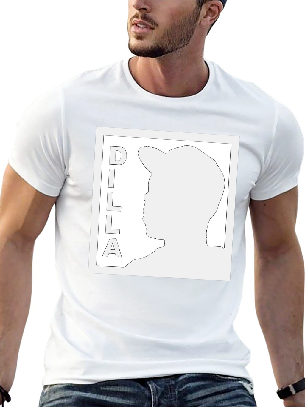 Dilla Graphic Tee - Stylish Black T-Shirt