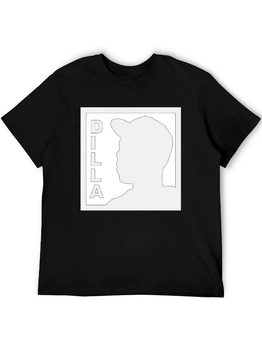 Dilla Graphic Tee - Stylish Black T-Shirt