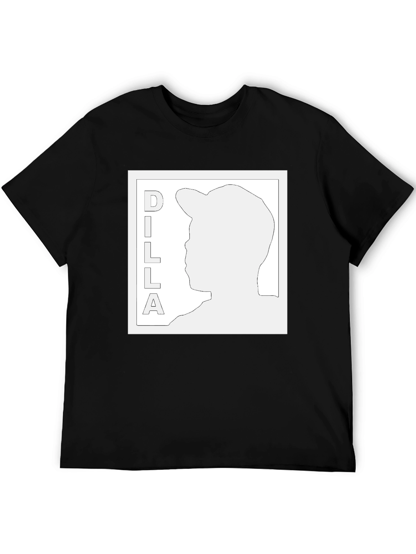 Dilla Graphic Tee - Stylish Black T-Shirt