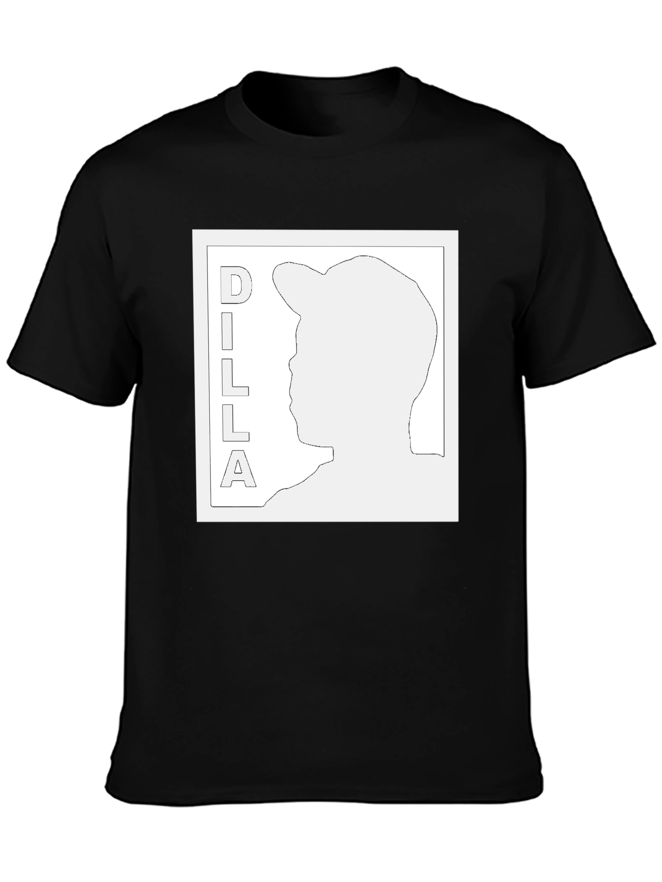 Dilla Graphic Tee - Stylish Black T-Shirt