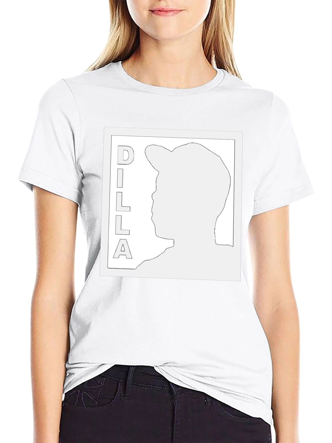 Dilla Graphic Tee - Stylish Black T-Shirt