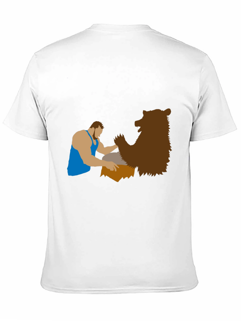 Lumberjack & Bear Graphic Tee - Black T-Shirt