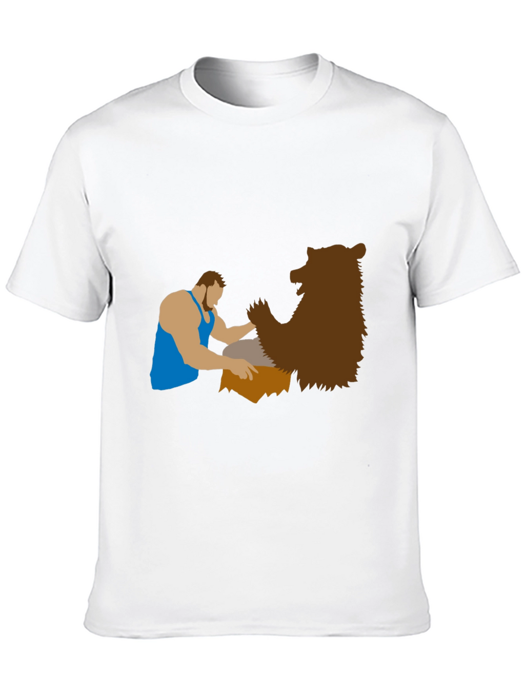 Lumberjack & Bear Graphic Tee - Black T-Shirt