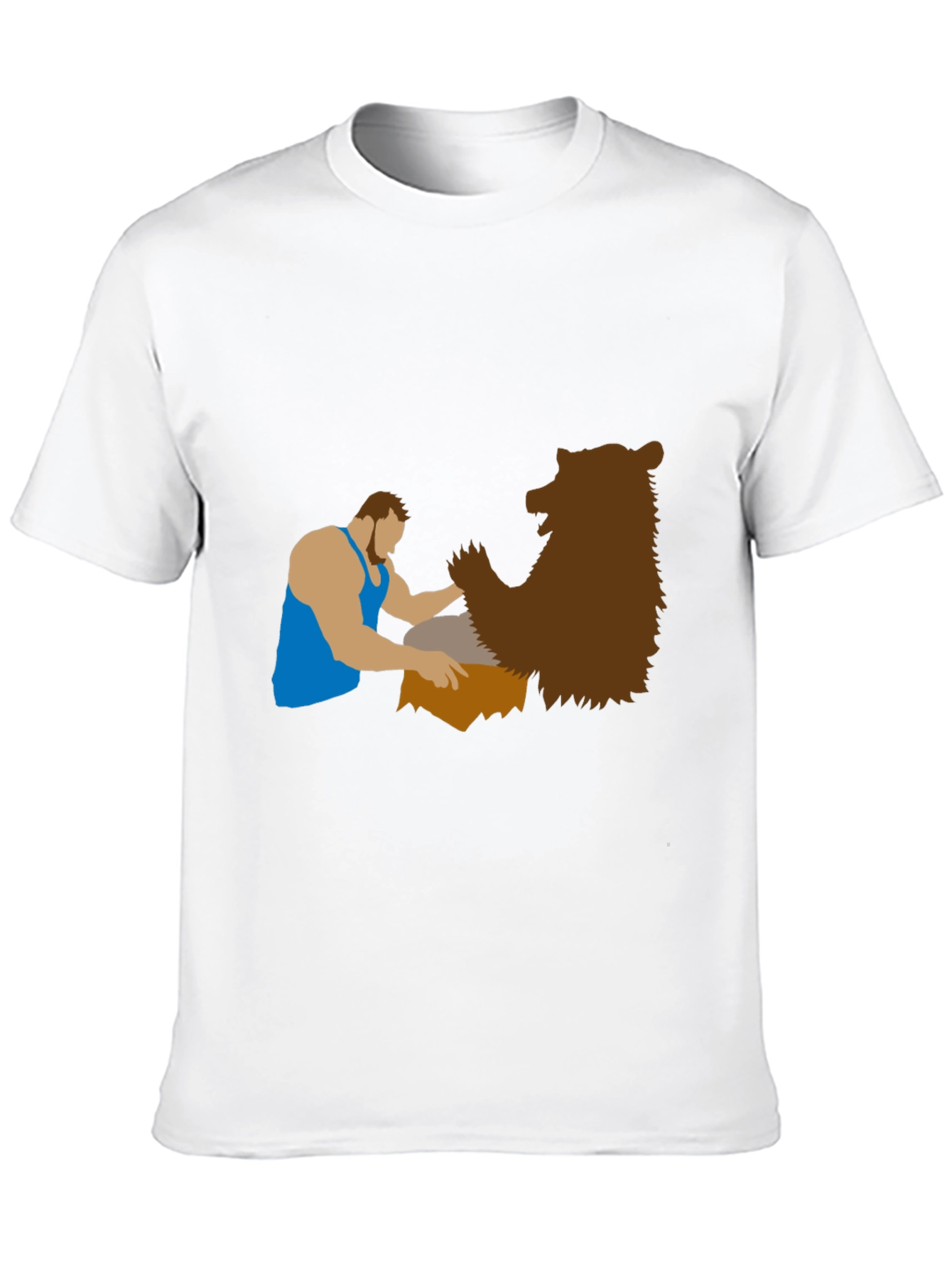 Lumberjack & Bear Graphic Tee - Black T-Shirt
