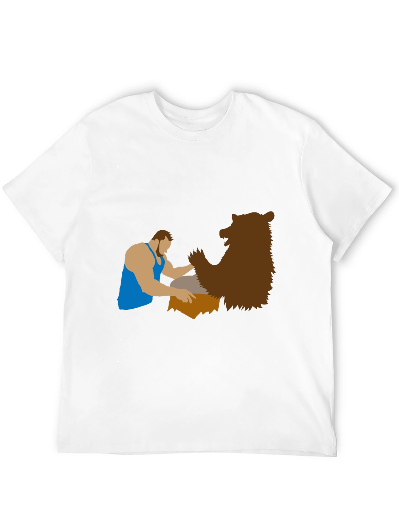 Lumberjack & Bear Graphic Tee - Black T-Shirt