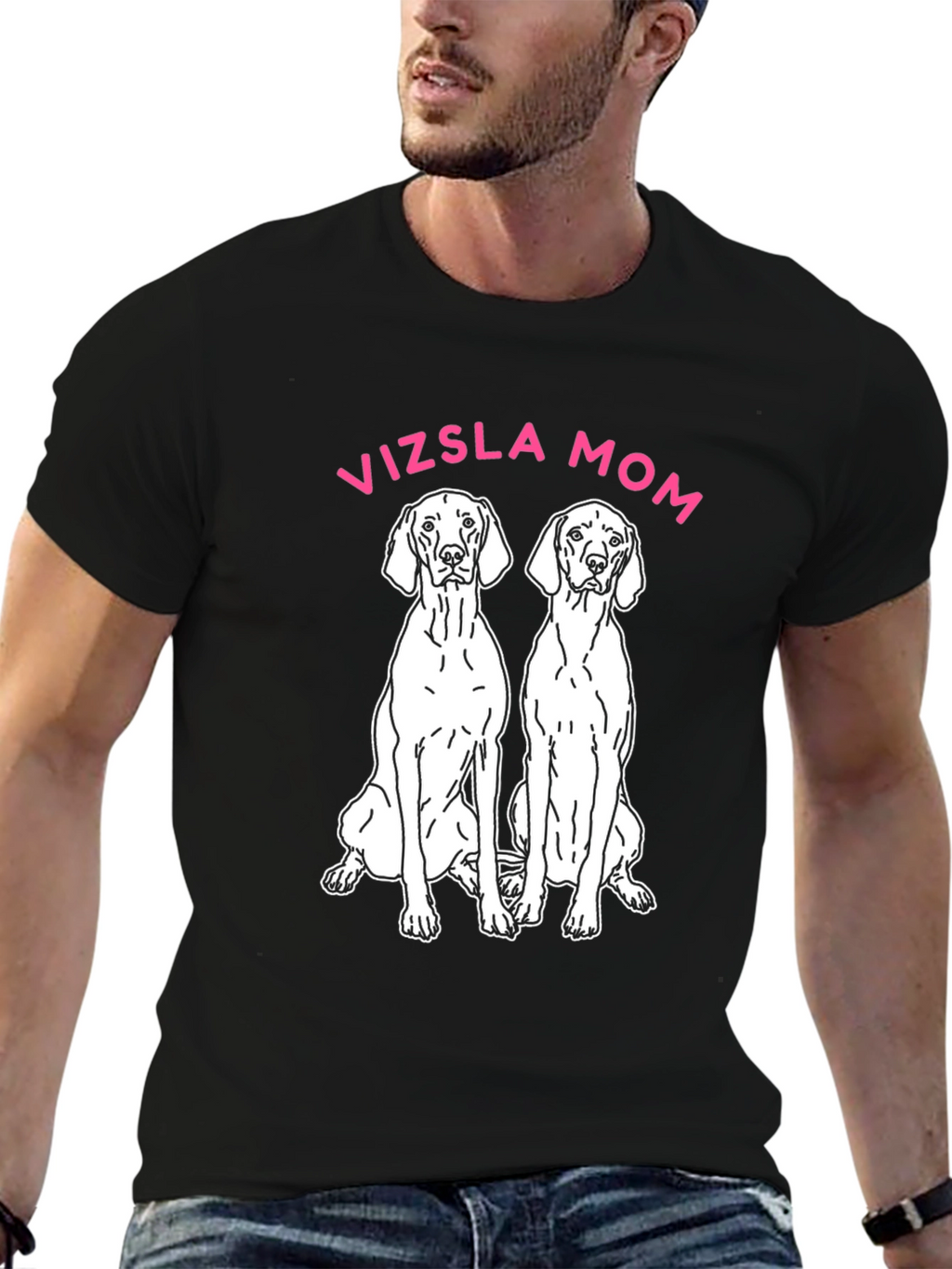 Vizsla Mom T-Shirt Dog Lover Tee