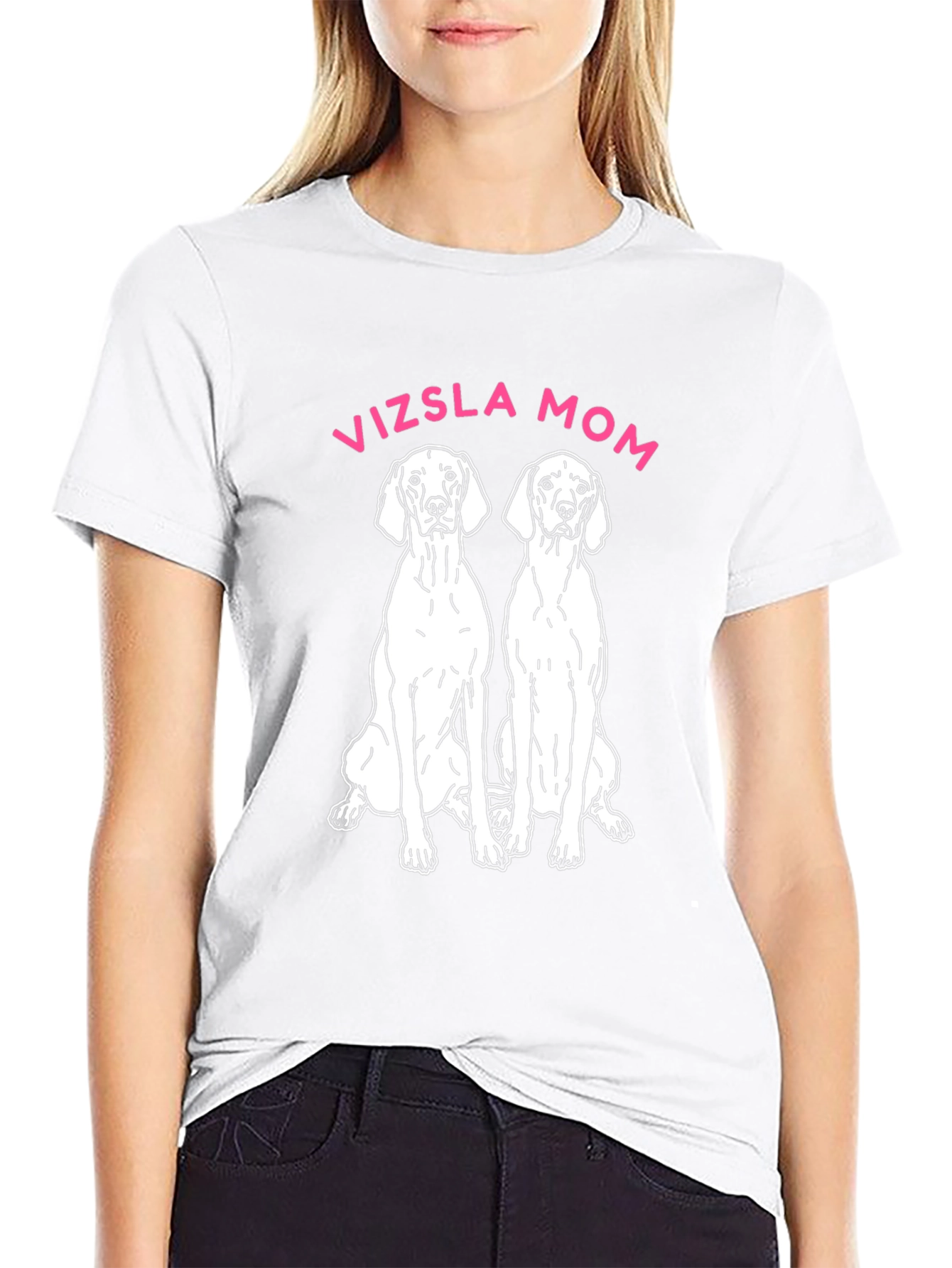 Vizsla Mom T-Shirt Dog Lover Tee