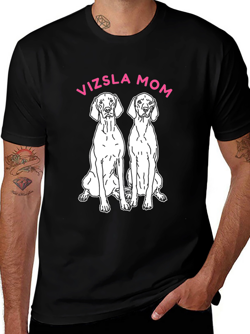 Vizsla Mom T-Shirt Dog Lover Tee