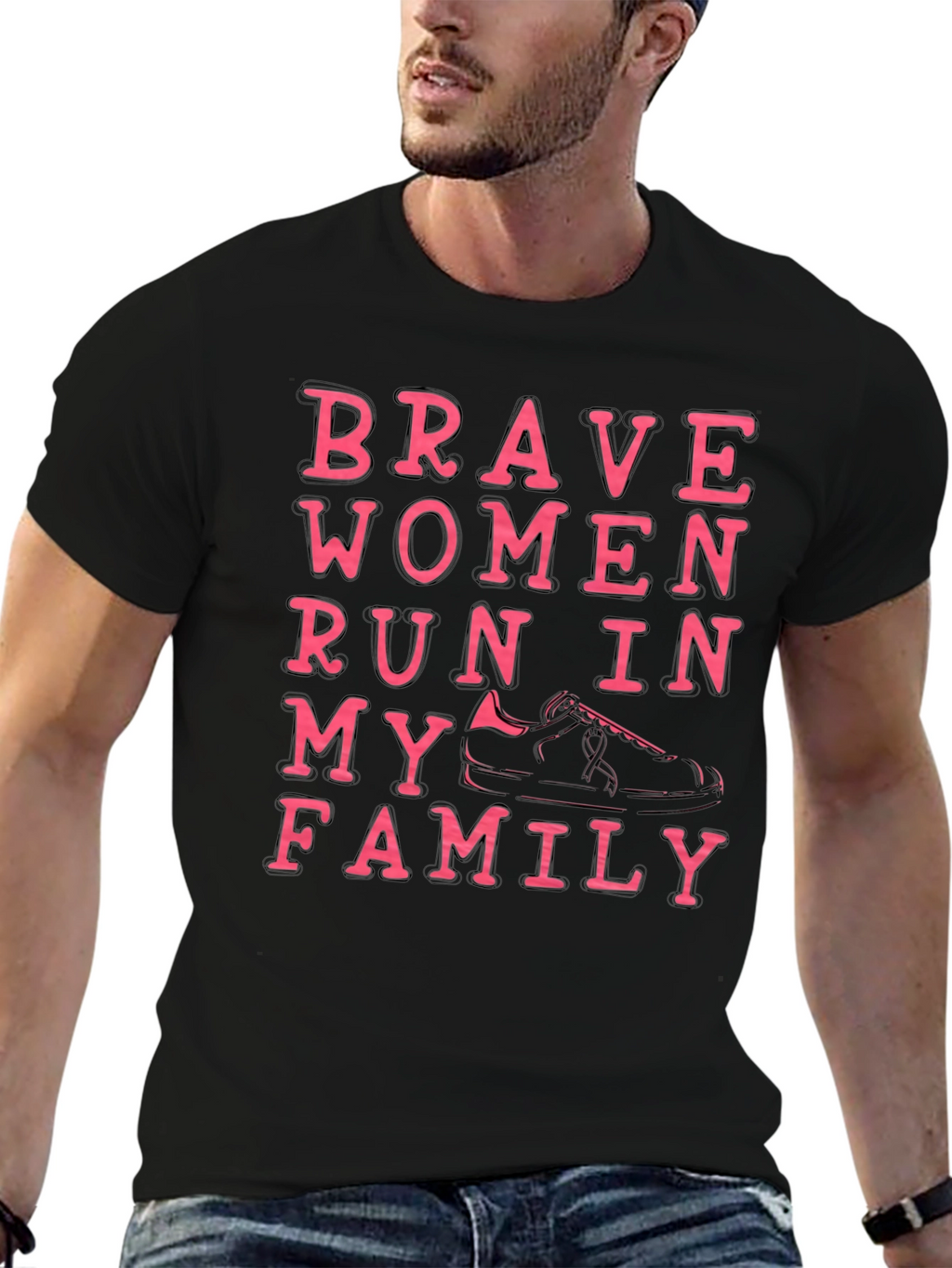 Brave Women Run in My Family T-Shirt