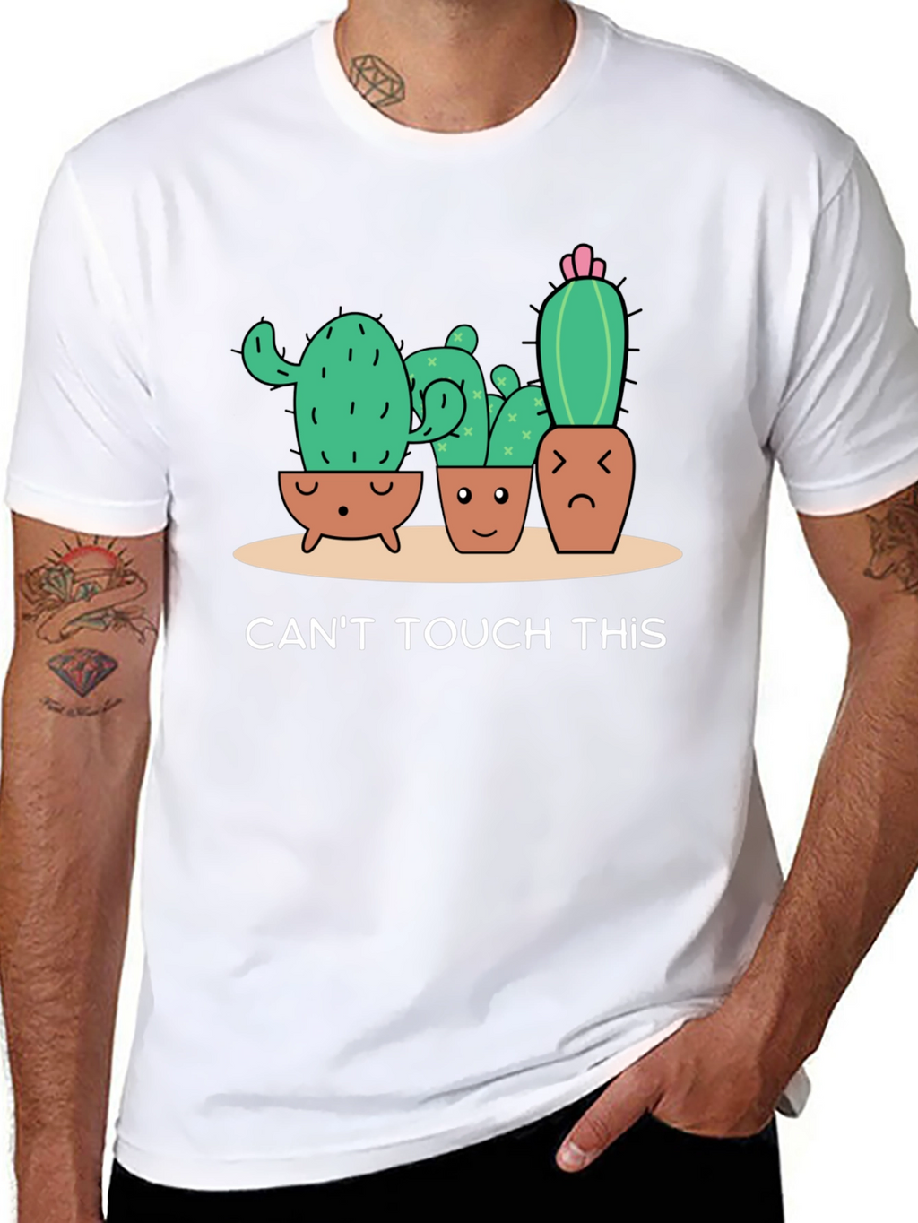 Cactus Crew T-Shirt - Cant Touch This!