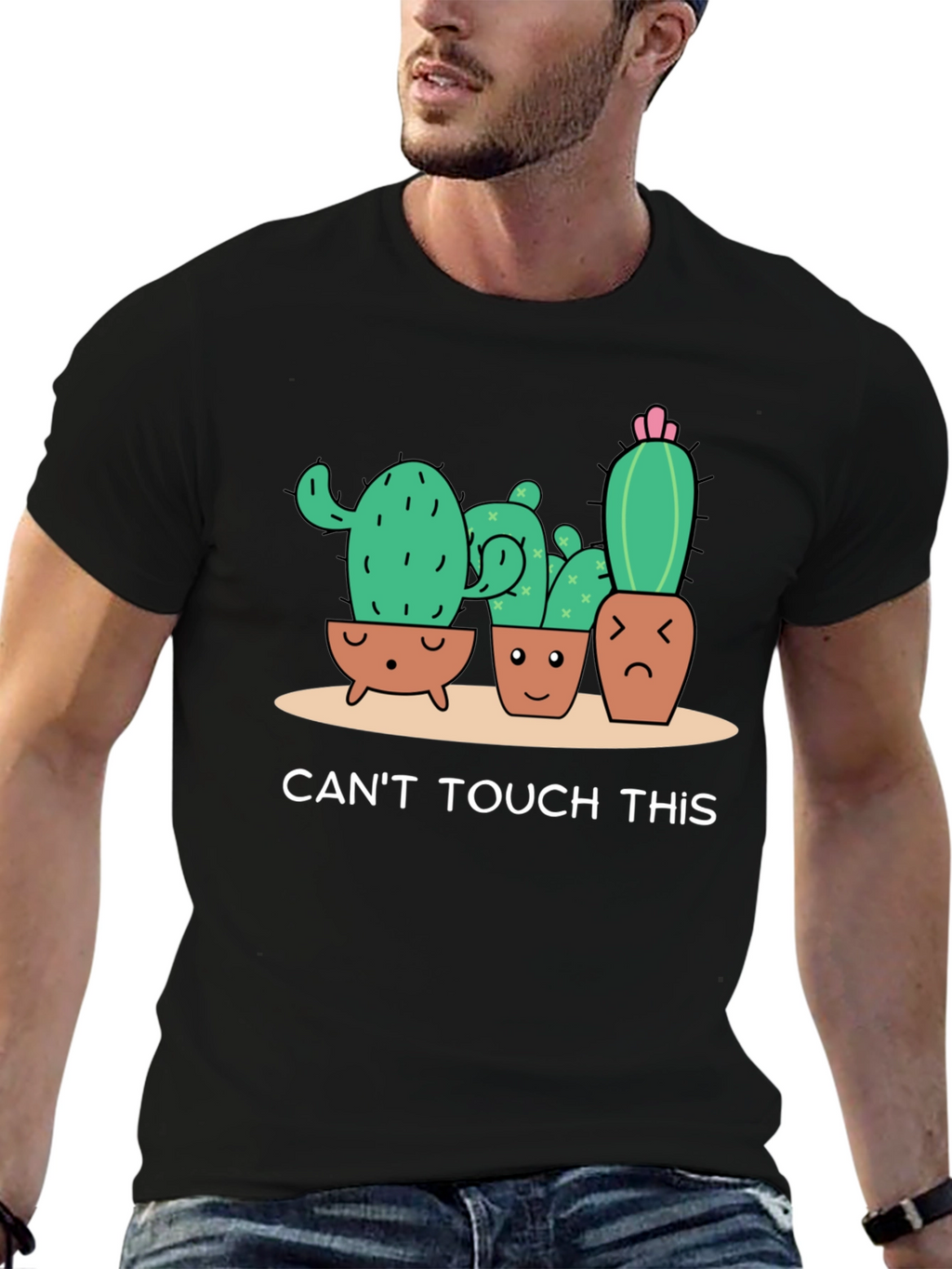 Cactus Crew T-Shirt - Cant Touch This!