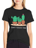 Cactus Crew T-Shirt - Cant Touch This!