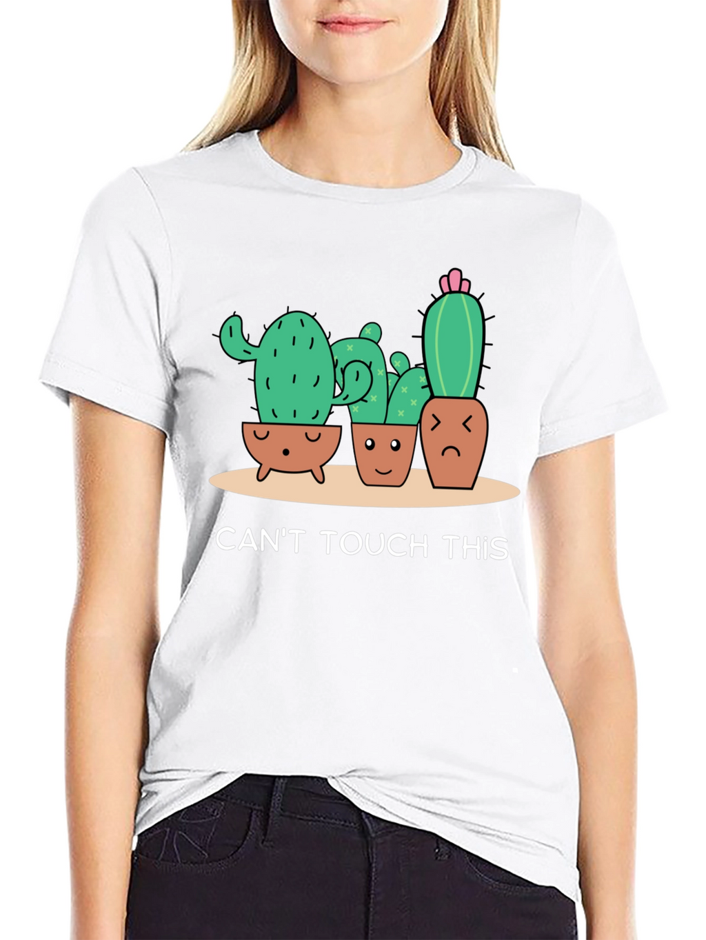 Cactus Crew T-Shirt - Cant Touch This!