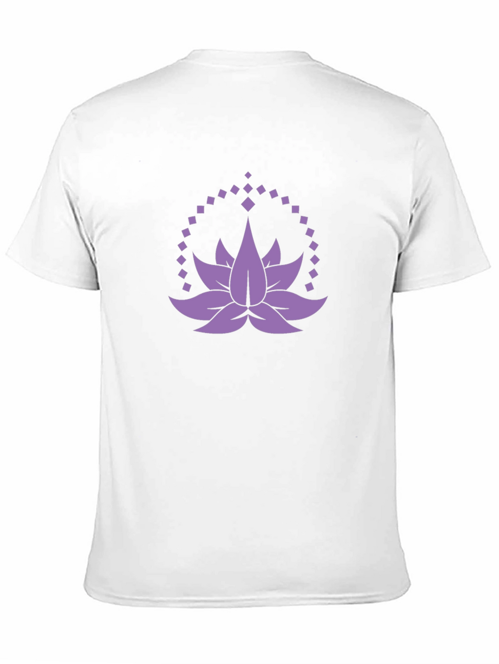 Lotus Flower Graphic Tee - Mens Black T-Shirt