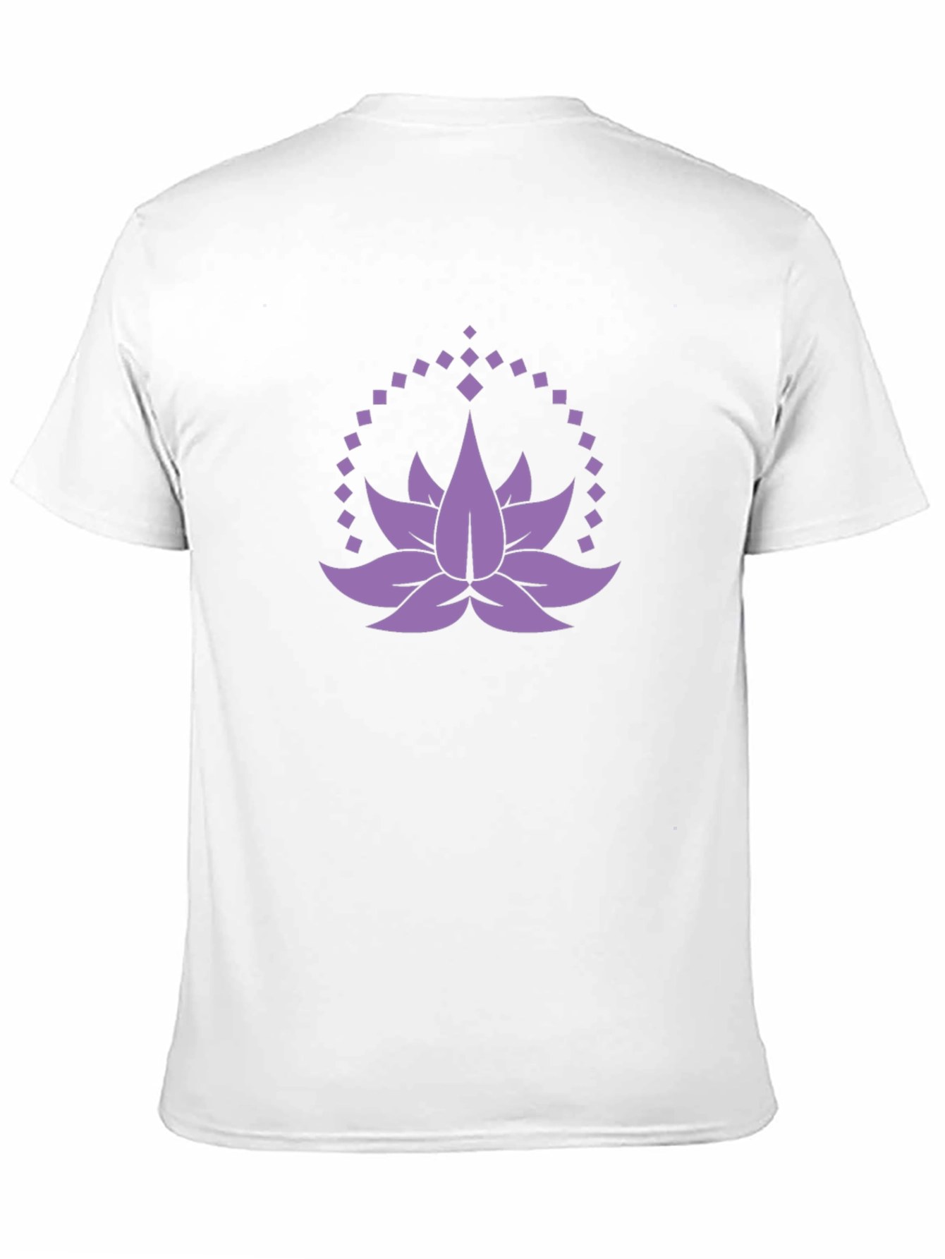 Lotus Flower Graphic Tee - Mens Black T-Shirt