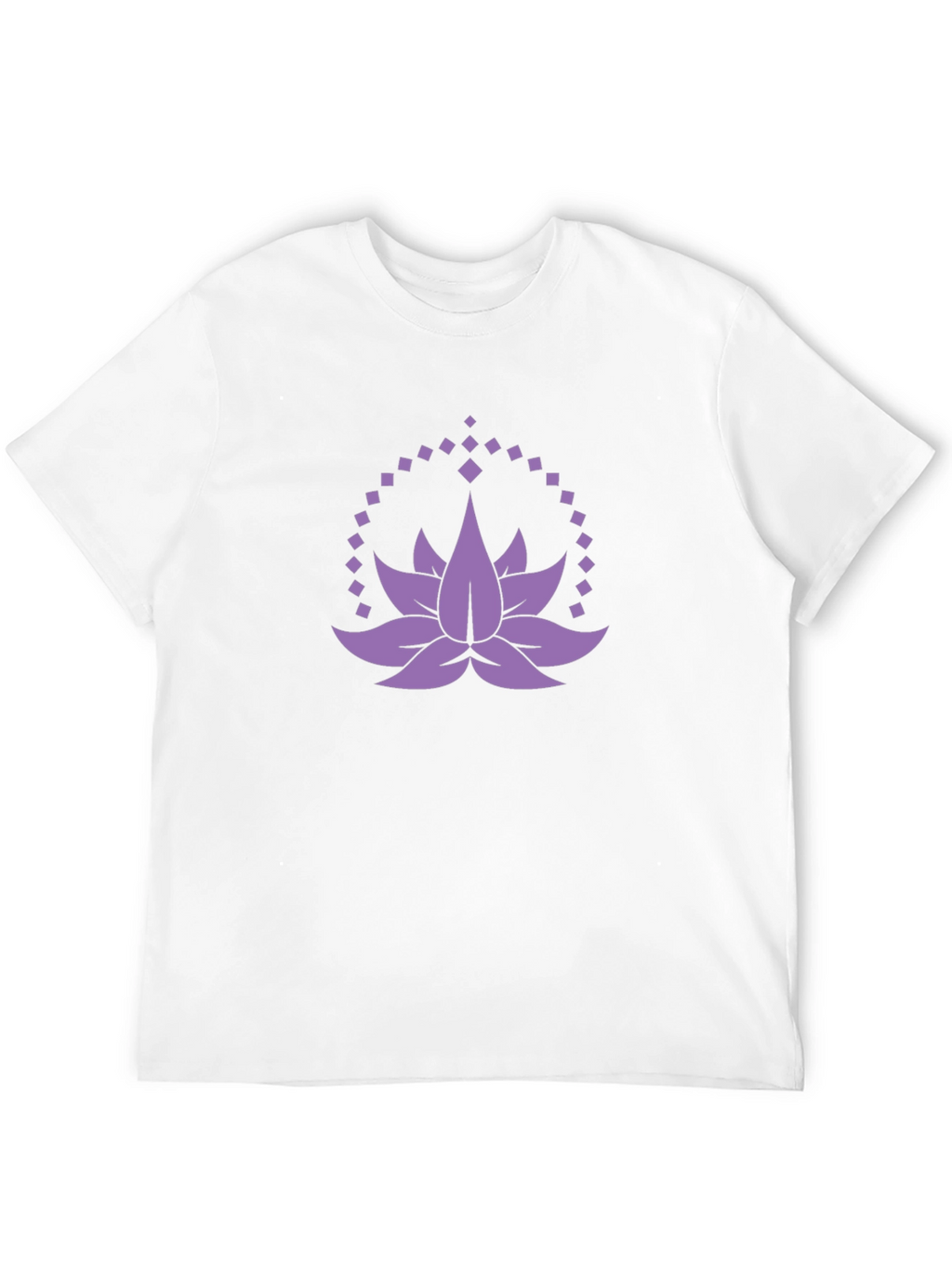 Lotus Flower Graphic Tee - Mens Black T-Shirt