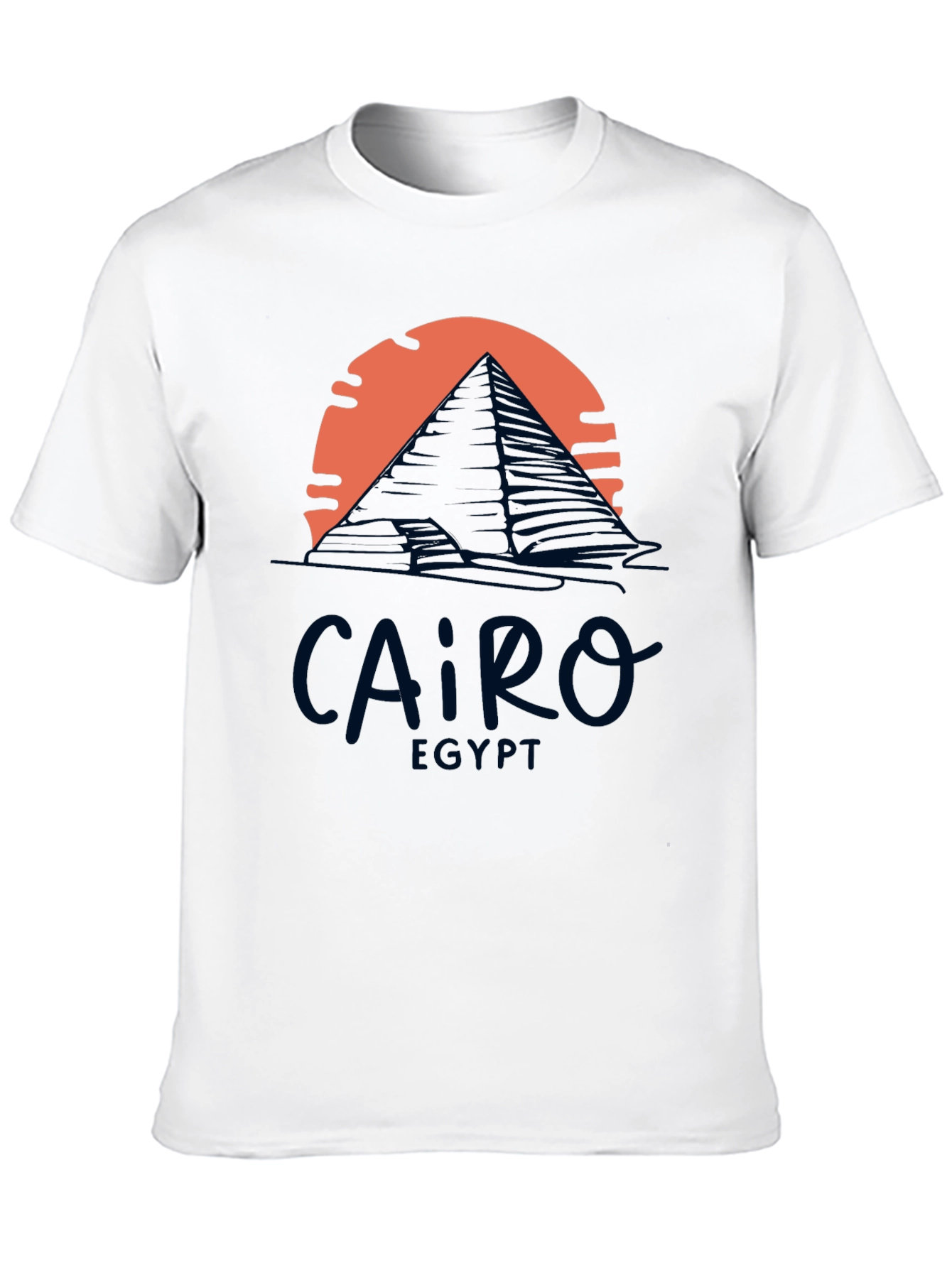 Cairo Egypt Pyramid Graphic T-Shirt