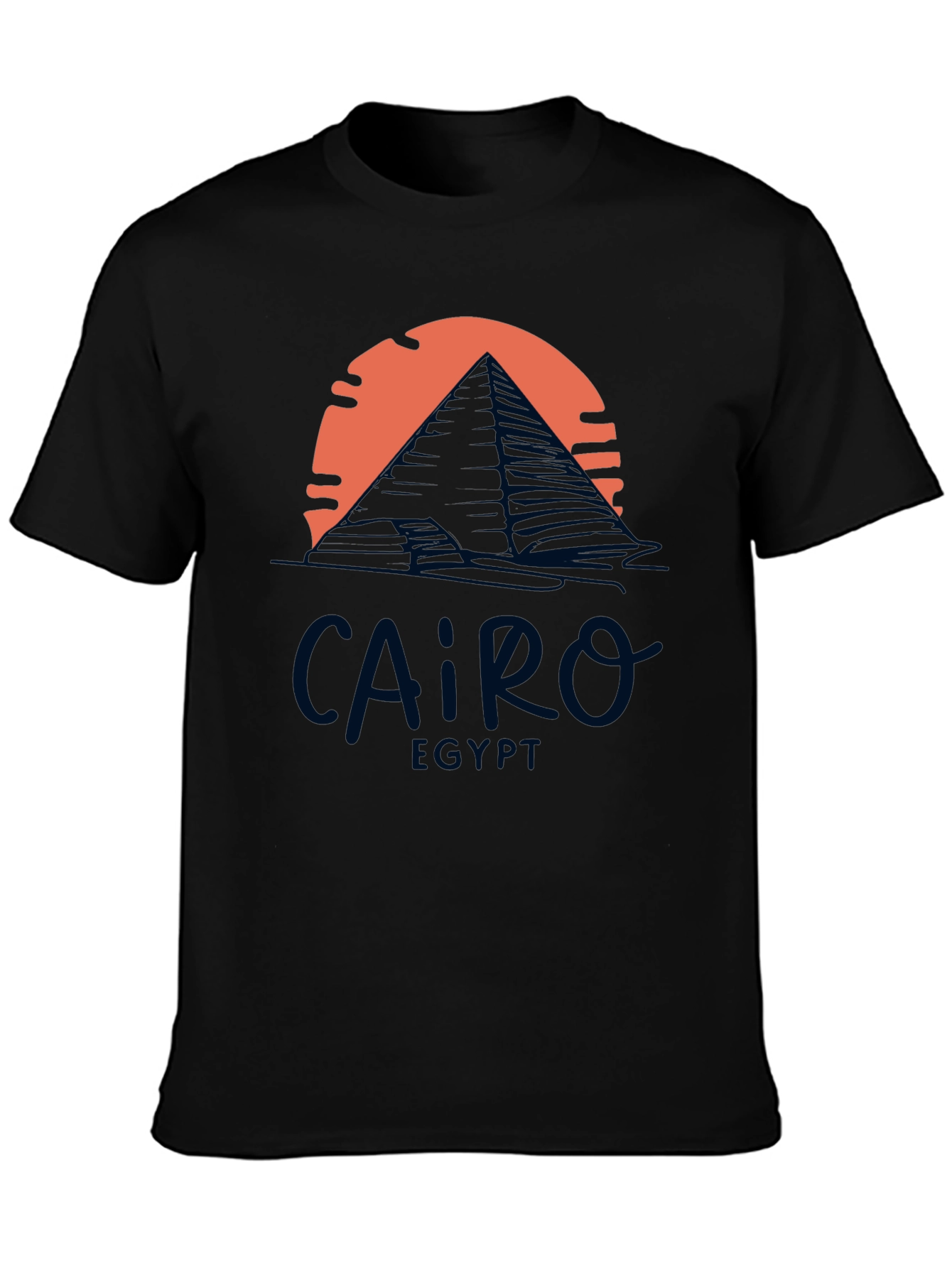 Cairo Egypt Pyramid Graphic T-Shirt