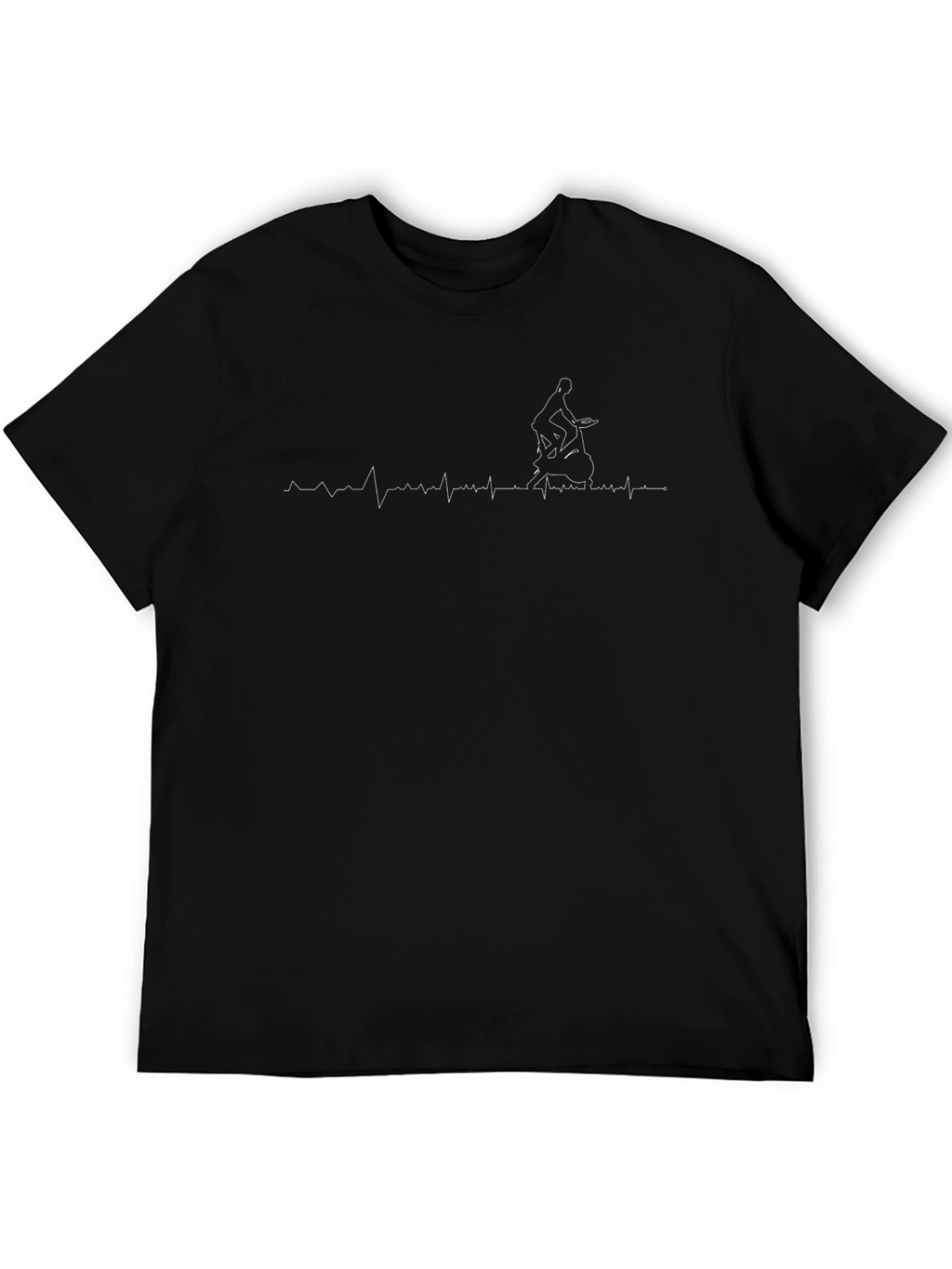 Spin Class Heartbeat T-Shirt - Cardio Fitness Apparel