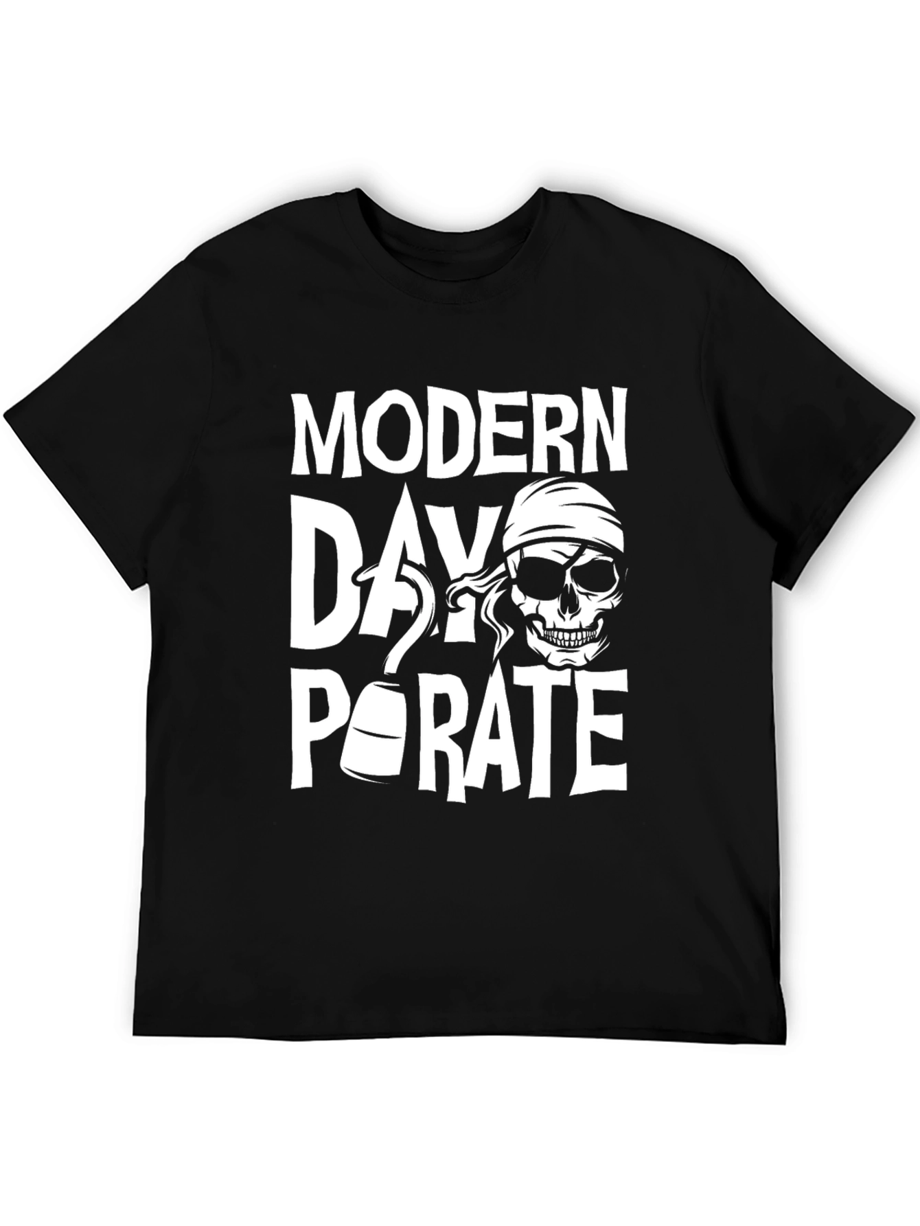 Modern Day Pirate Graphic T-Shirt