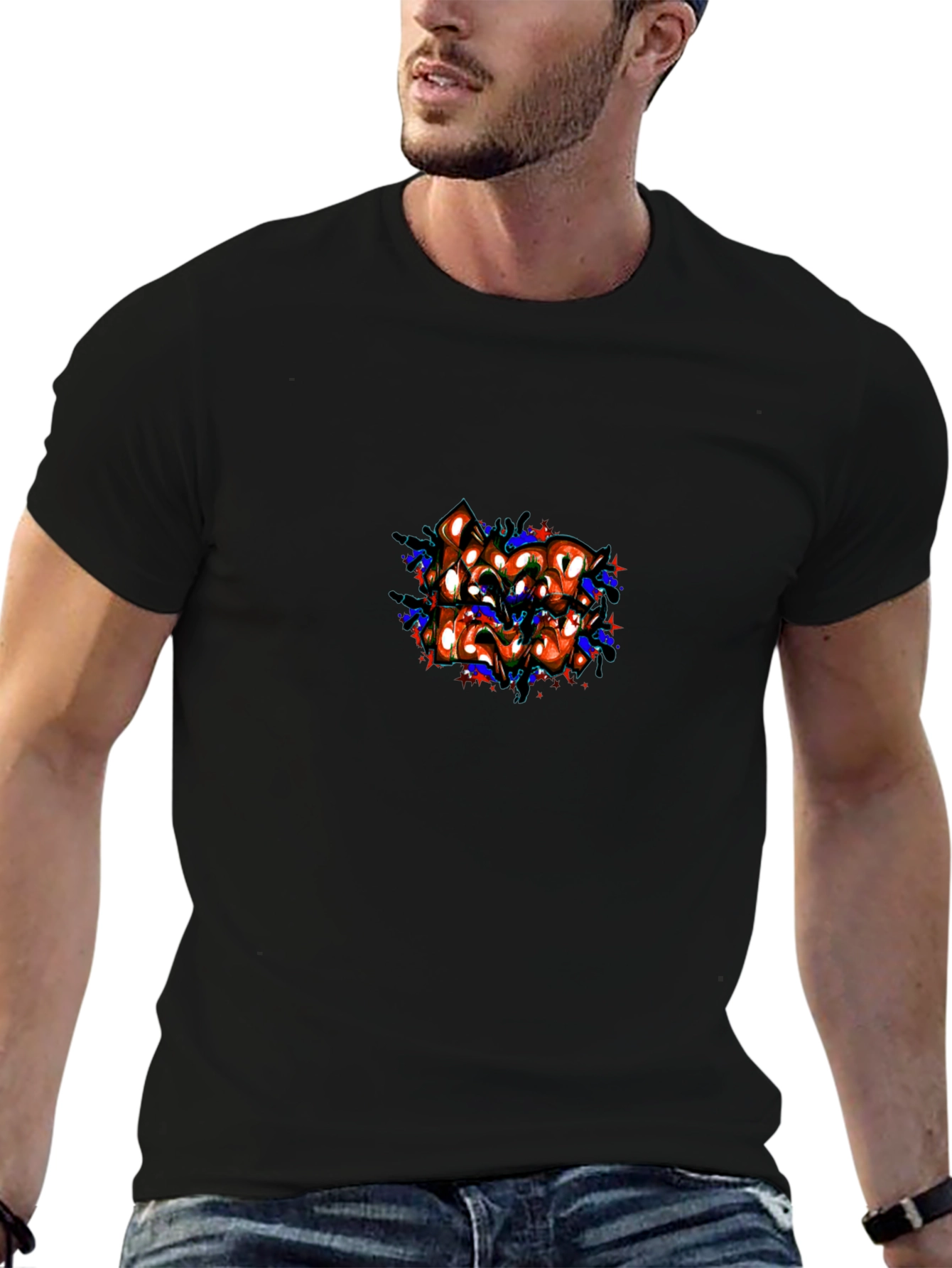 Graffiti Art Tee - Streetwear Style