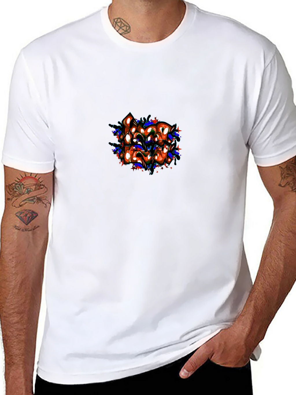 Graffiti Art Tee - Streetwear Style