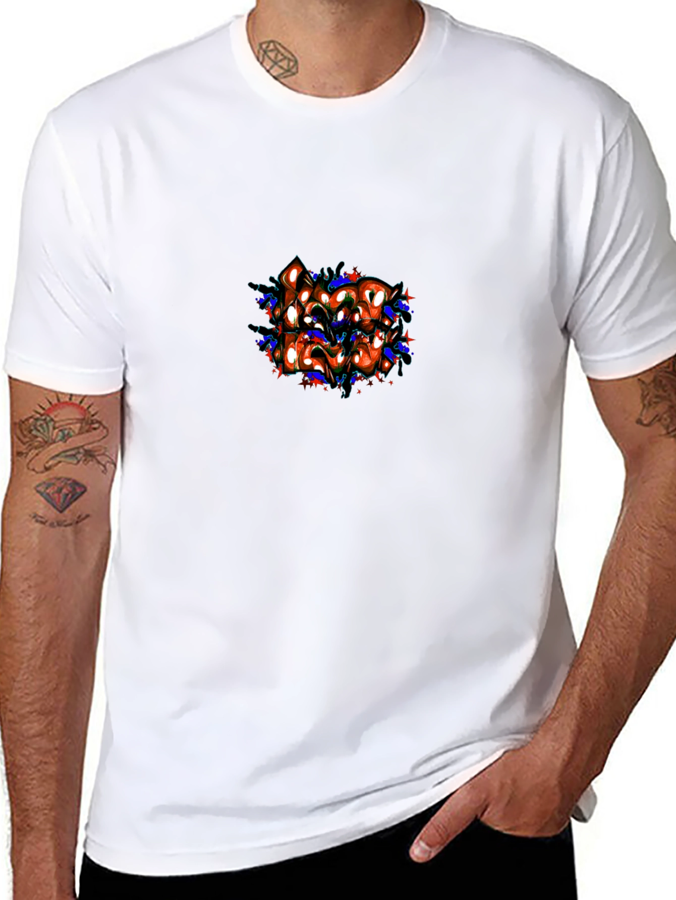 Graffiti Art Tee - Streetwear Style