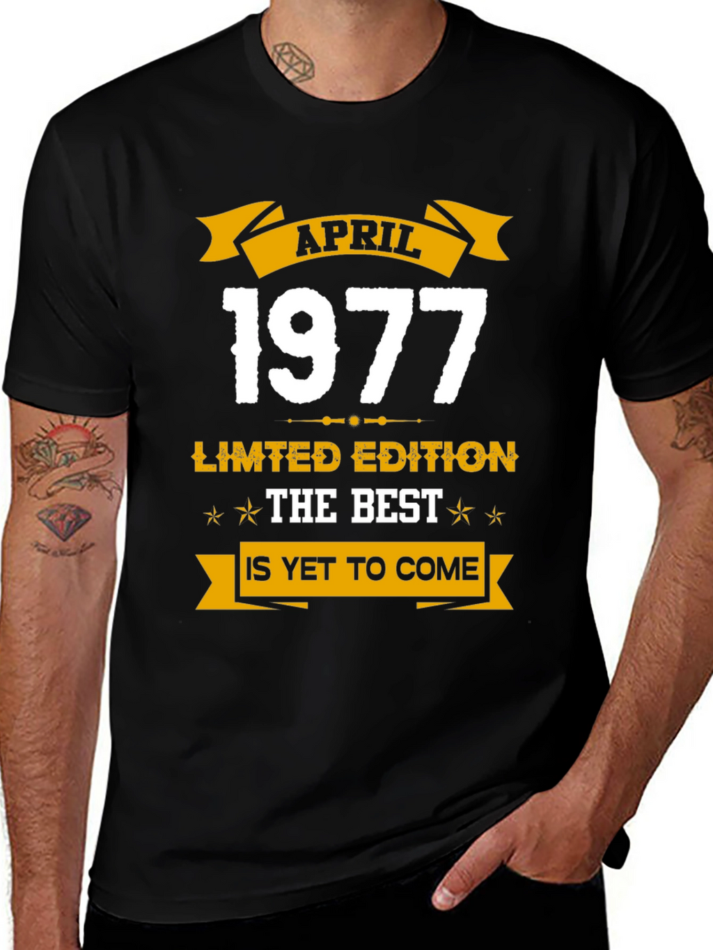 April 1977 Limited Edition Graphic T-Shirt