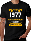 April 1977 Limited Edition Graphic T-Shirt