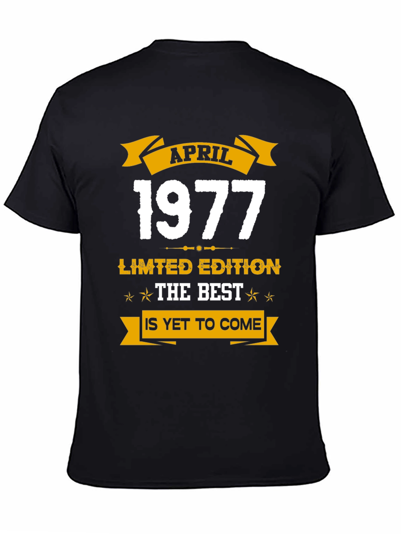 April 1977 Limited Edition Graphic T-Shirt