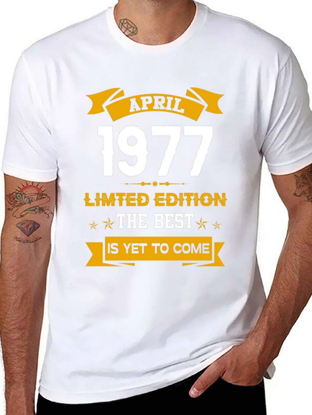 April 1977 Limited Edition Graphic T-Shirt