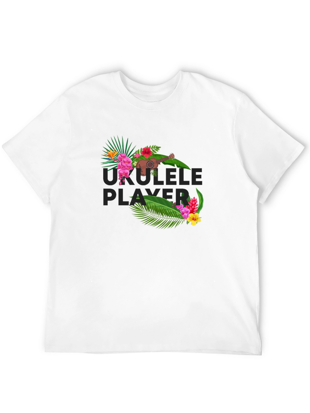 Ukulele Player Graphic Tee