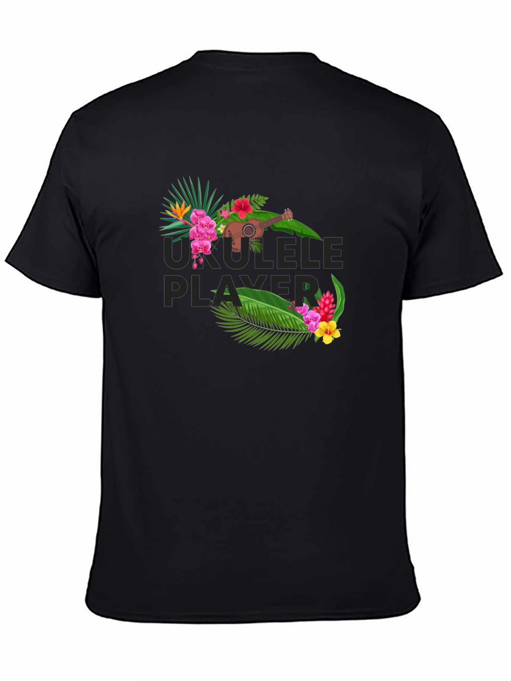 Ukulele Player Graphic Tee