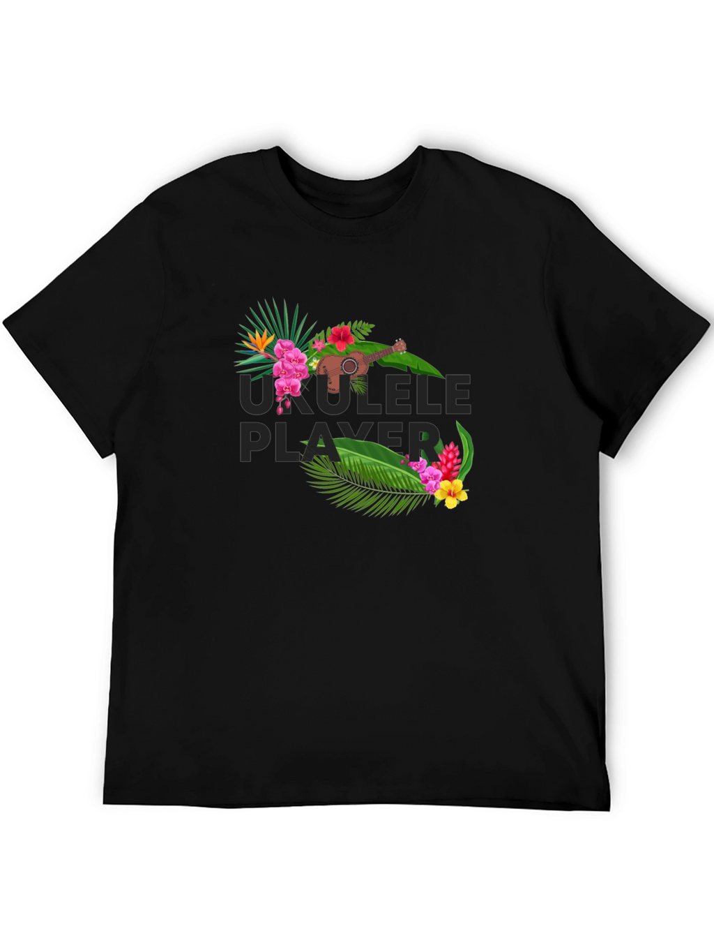 Ukulele Player Graphic Tee
