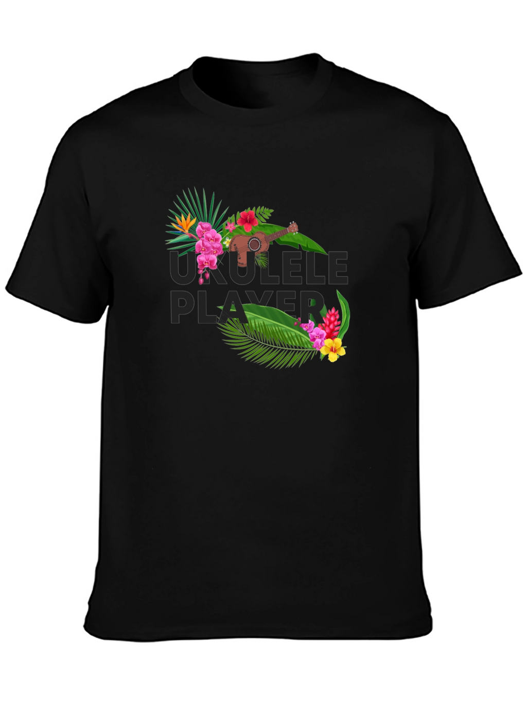 Ukulele Player Graphic Tee