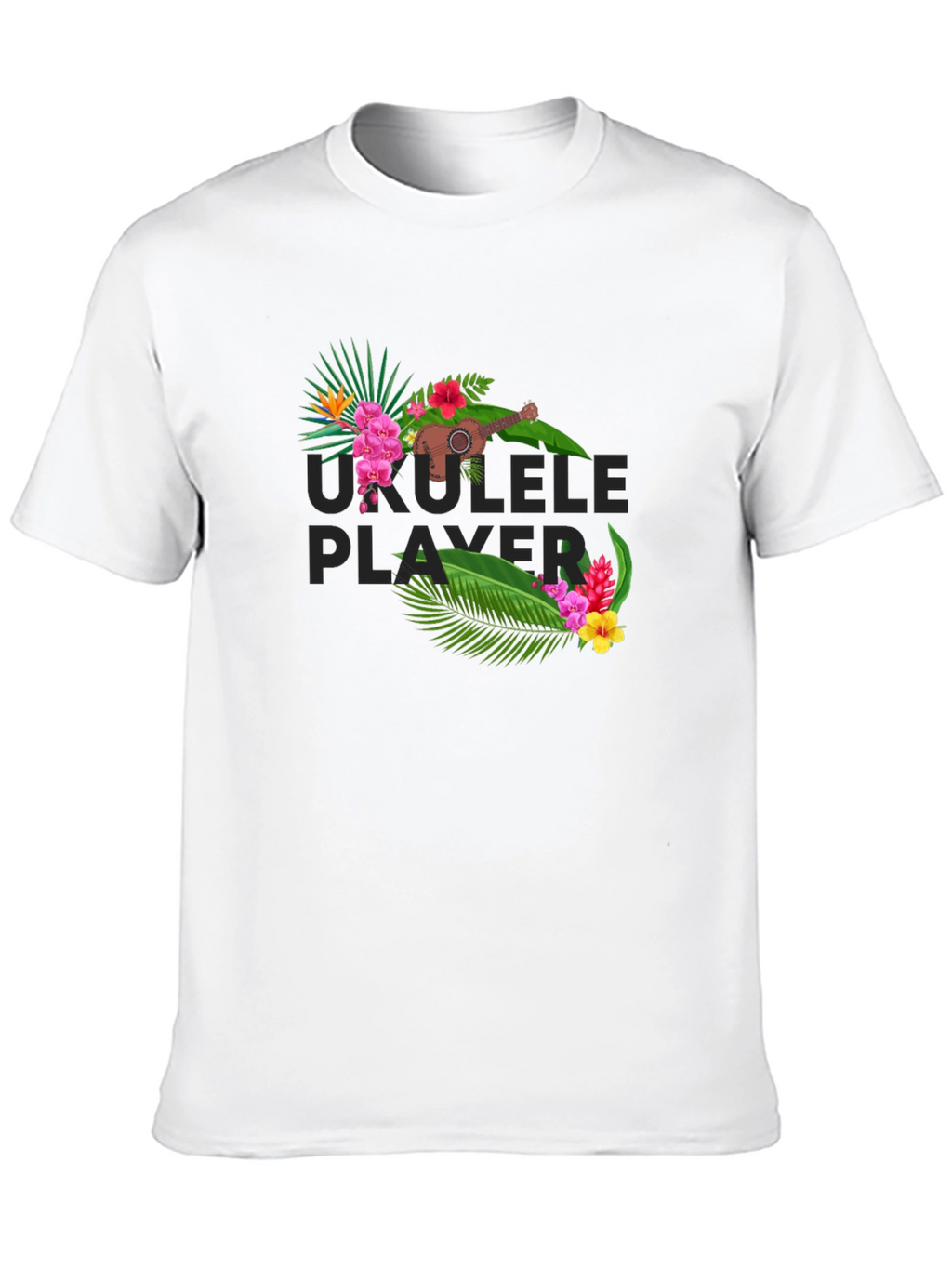Ukulele Player Graphic Tee