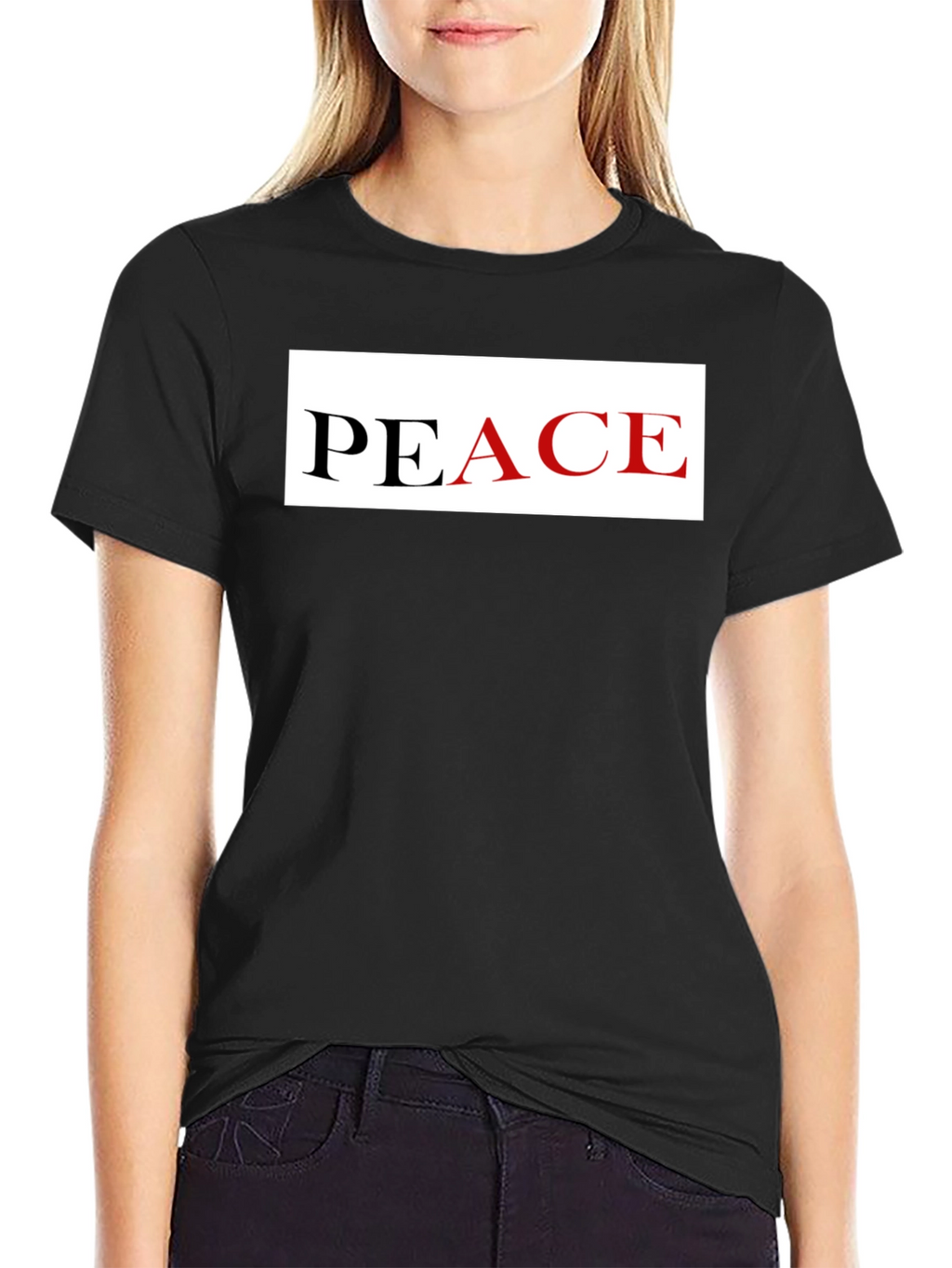Peace Graphic Tee - Stylish Comfort Bold Statement