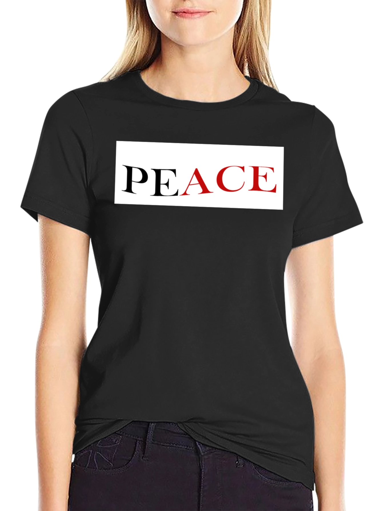 Peace Graphic Tee - Stylish Comfort Bold Statement