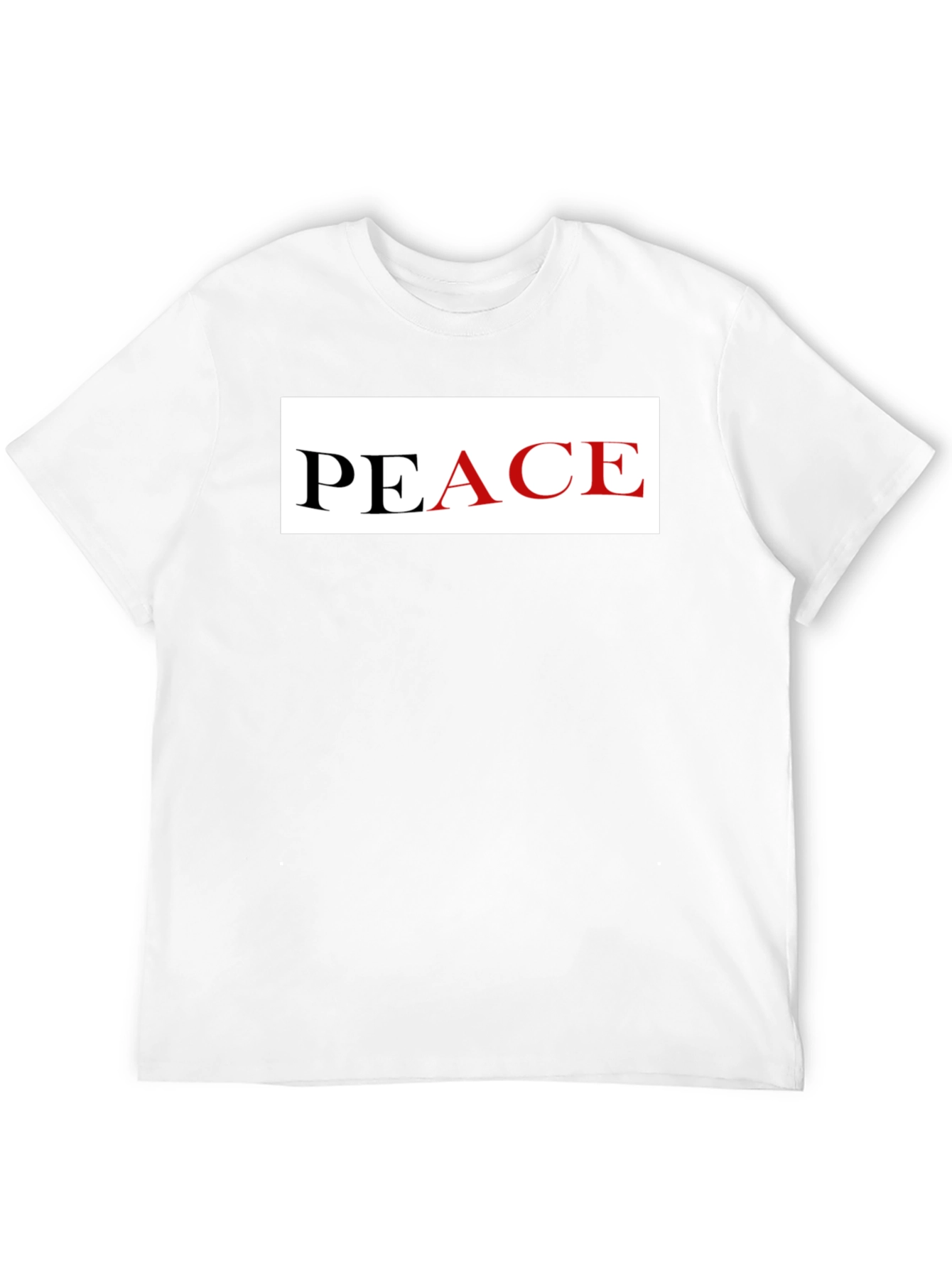 Peace Graphic Tee - Stylish Comfort Bold Statement