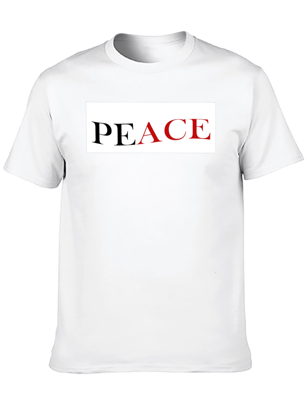 Peace Graphic Tee - Stylish Comfort Bold Statement