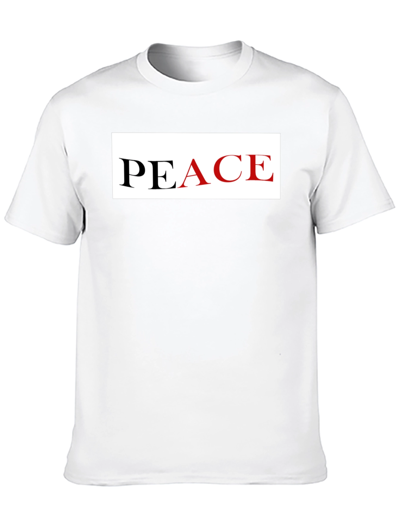 Peace Graphic Tee - Stylish Comfort Bold Statement