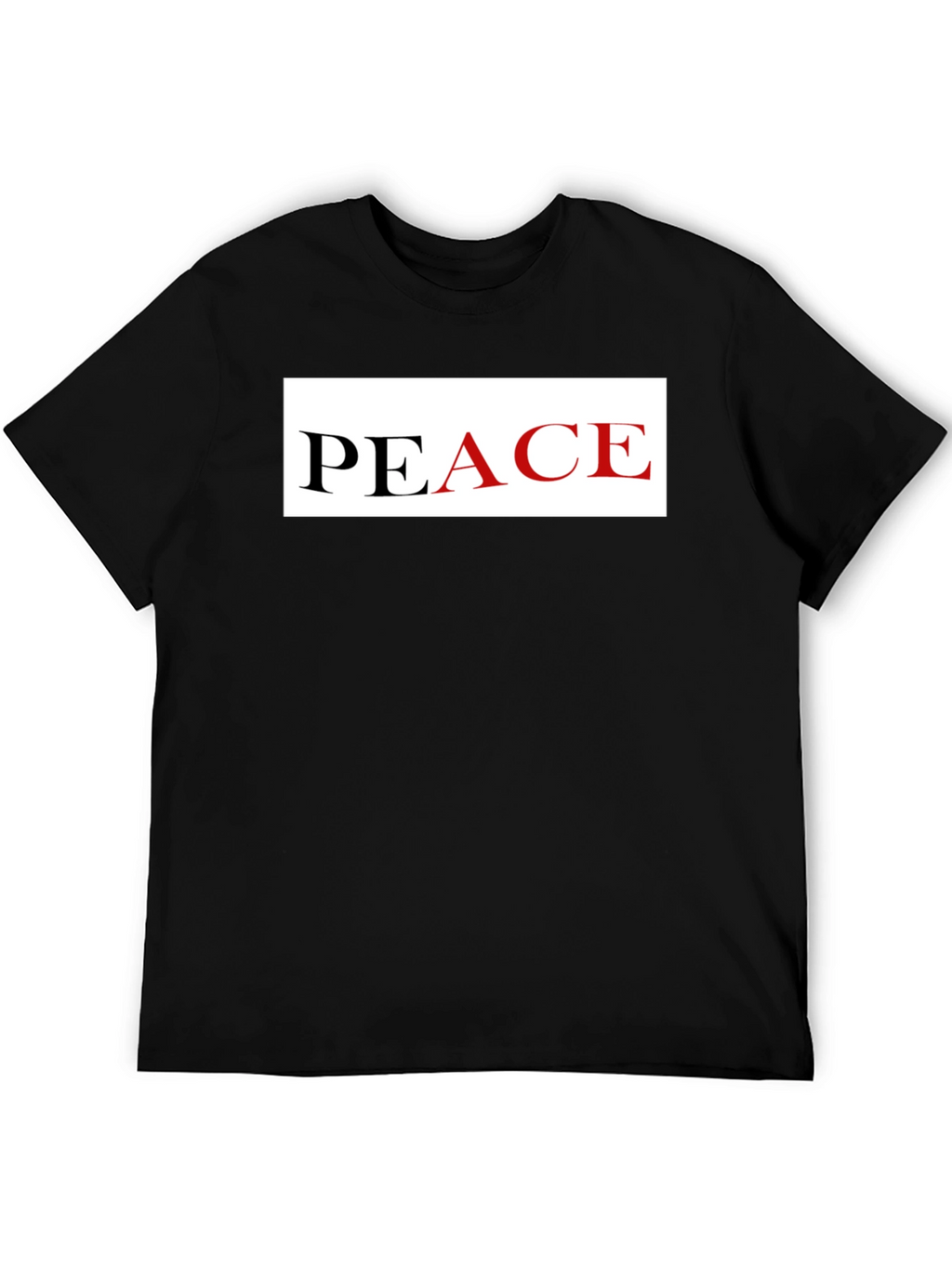 Peace Graphic Tee - Stylish Comfort Bold Statement