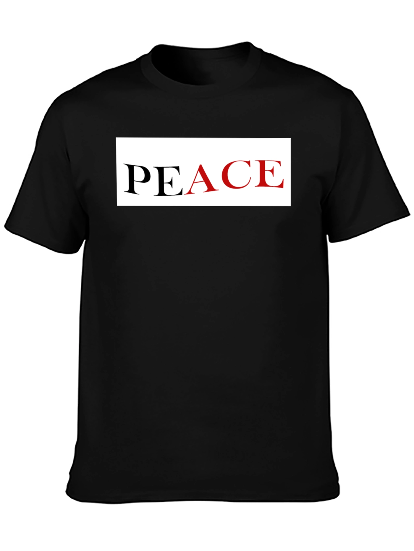 Peace Graphic Tee - Stylish Comfort Bold Statement