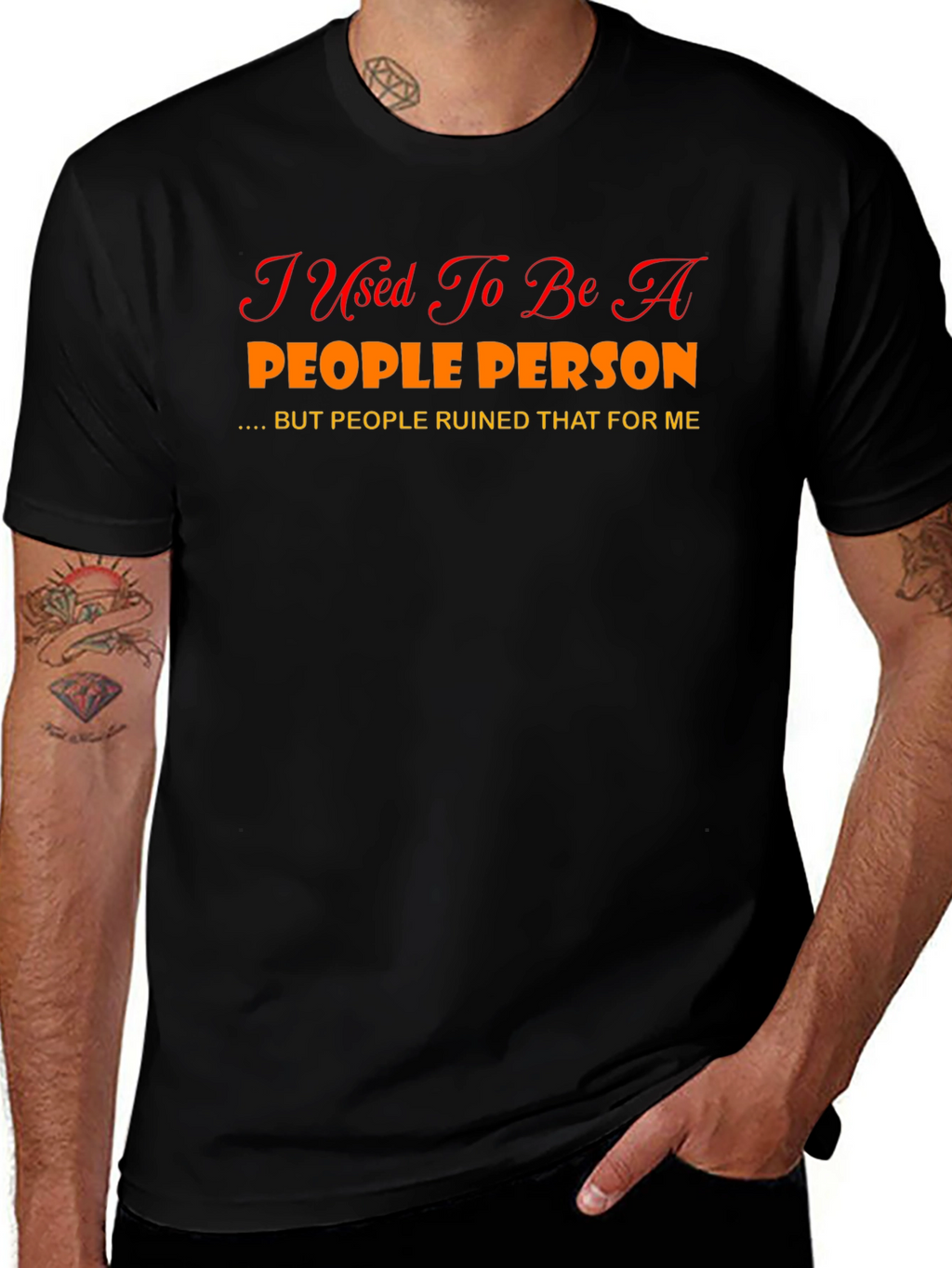 Funny Graphic Tee - People Person T-Shirt