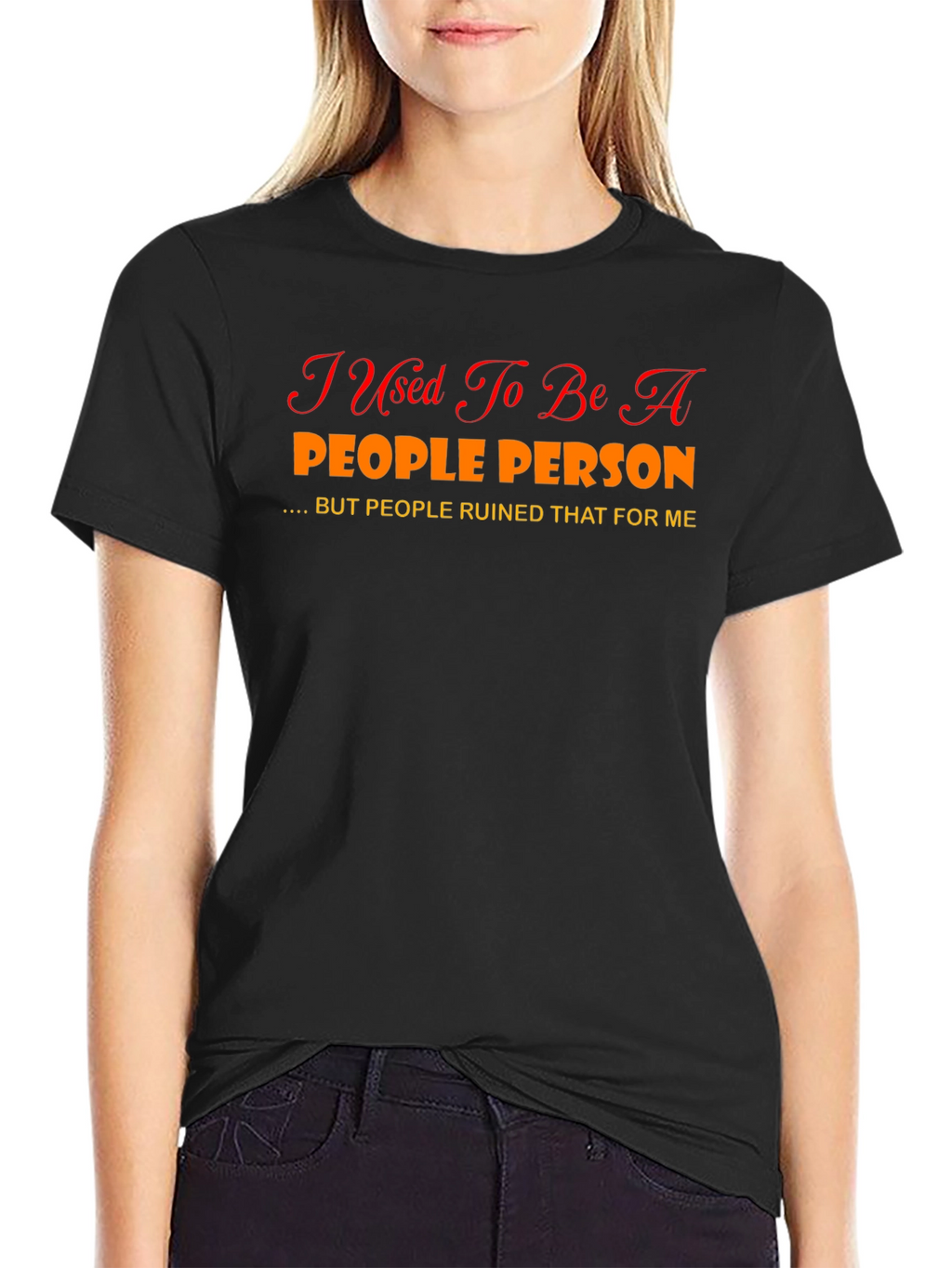 Funny Graphic Tee - People Person T-Shirt
