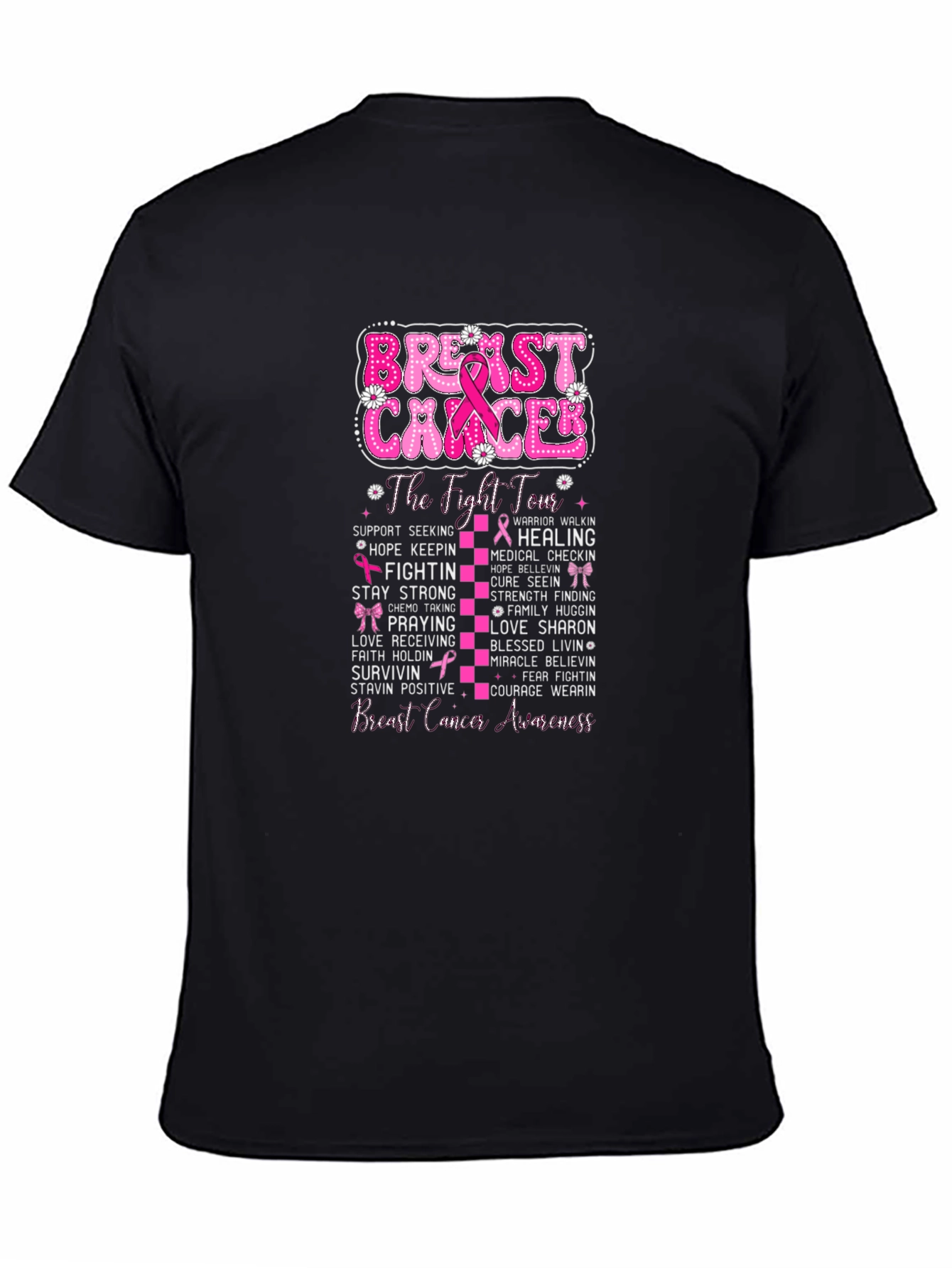 Breast Cancer Awareness T-Shirt - Fight Tour