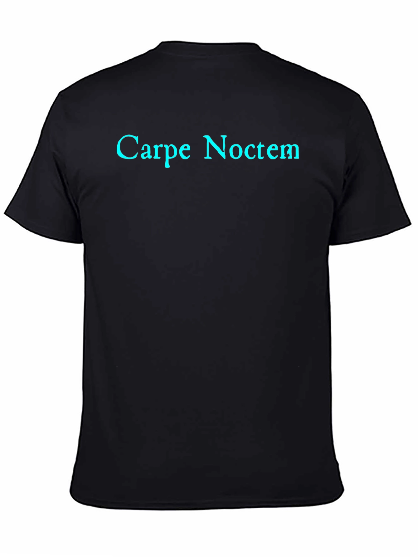 Carpe Noctem Graphic Tee - Black